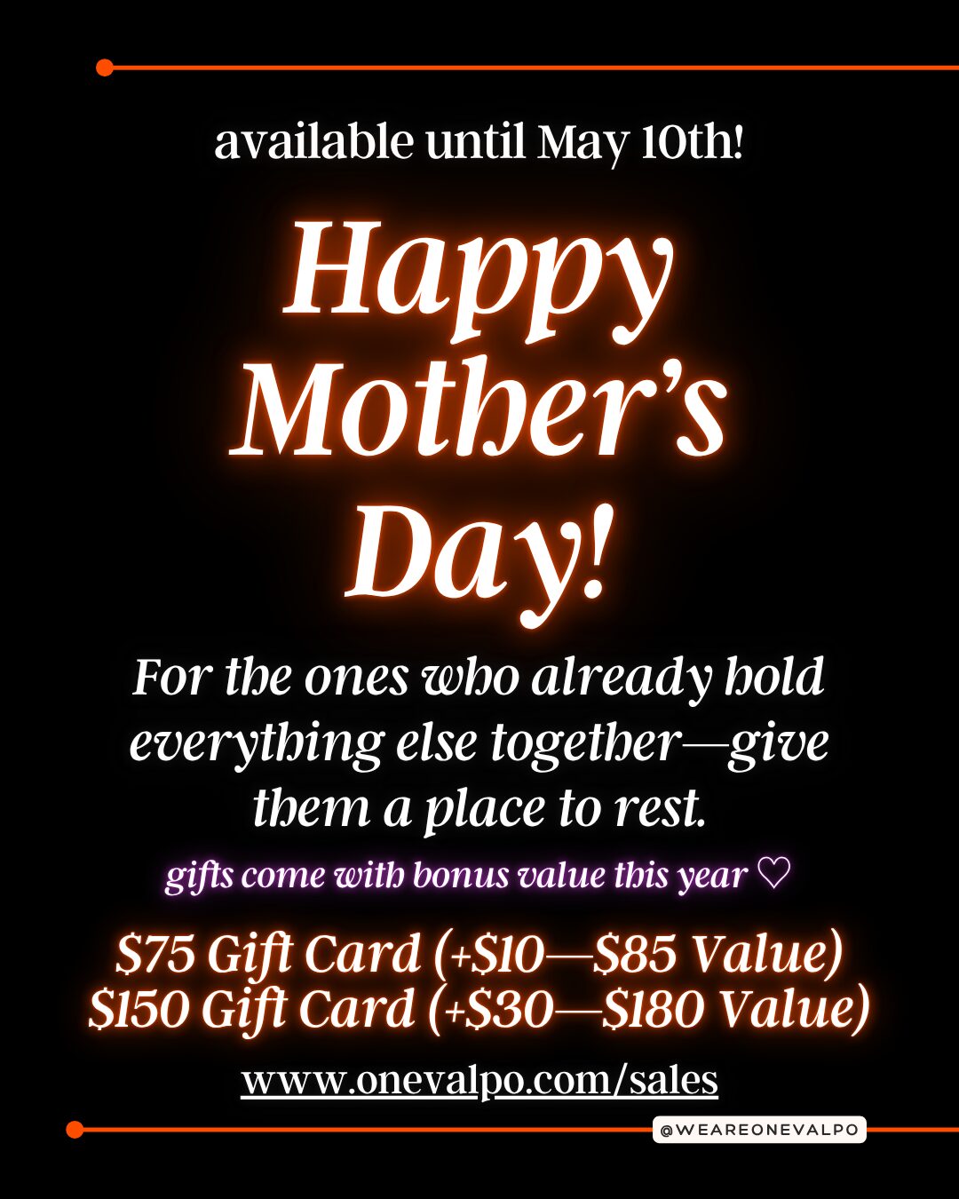 may offering 1